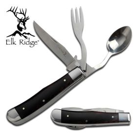 Separable Fork, Knife, and Spoon Folding Knife Set