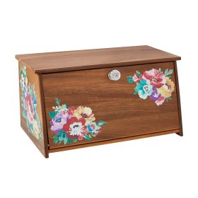 Acacia Bread Box; Brown