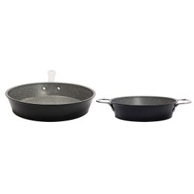 Serenk Excellence 2 Piece Granite Pan Set