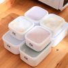 1/2pcs Refrigerator Storage Box; Reusable Frozen Food Storage Container With Lid; Suitable For Refrigerator Storage Of Salads; Snacks; Fruits; Vegetab